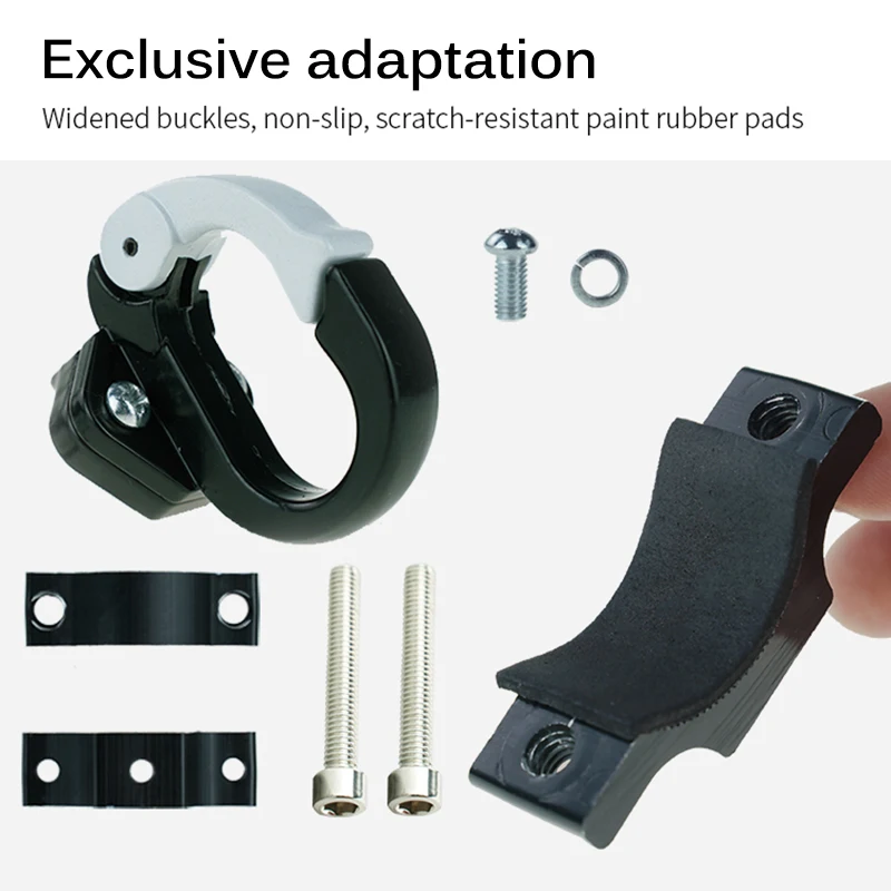 

For Xiaomi M365 Scooter Aluminum Alloy Hook Hanger Practical Front Claw Hook Multifunctional Hook Electric Scooter Accessories