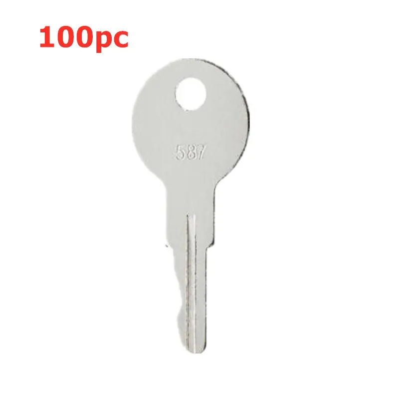 

100Pcs 7012587 587 Key For JLG & Teramite Industrial Construction Models