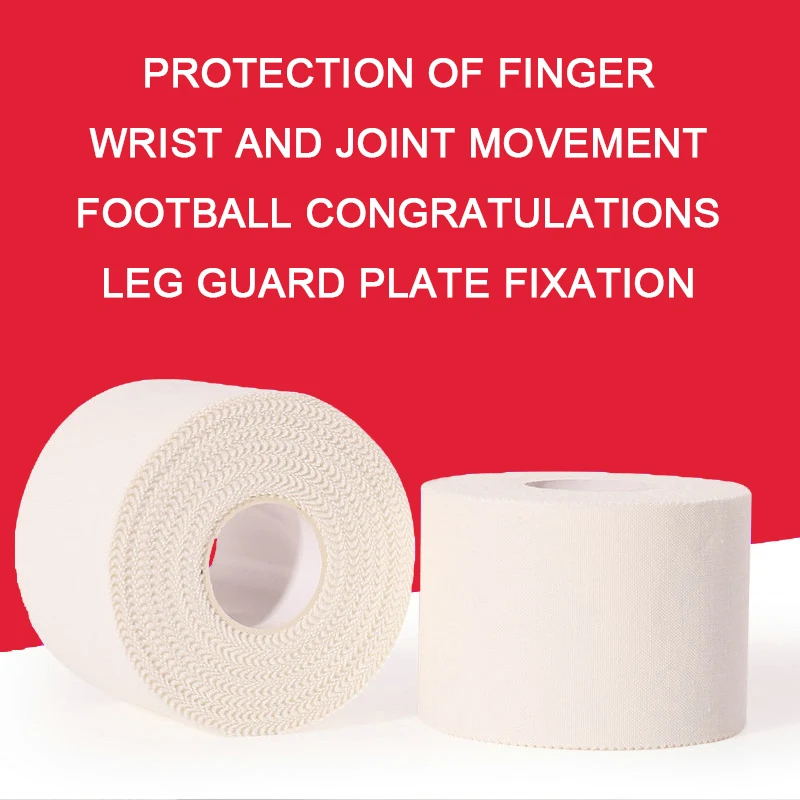 Кинезиологическая лента, белая спортивная эластичная лента для мышечных мышц, бандаж для поддержки растяжения и травм, защита пальцев