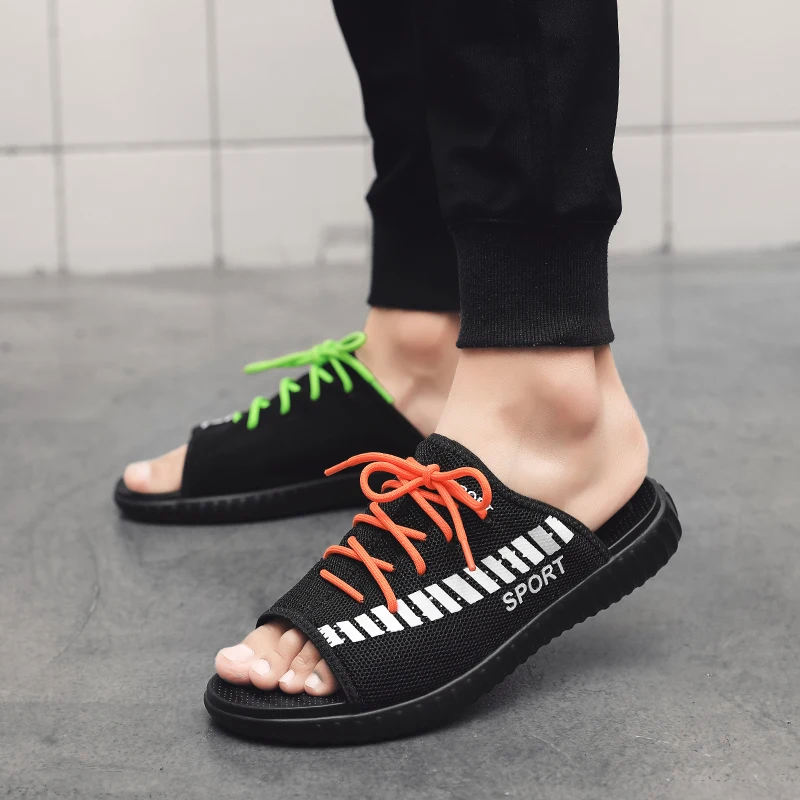 

Sandalen Heren Sandalias Transpirables Sandalet Erkek Sandals For Men Deportivas Beach Men's Rubber De Casa Shoes