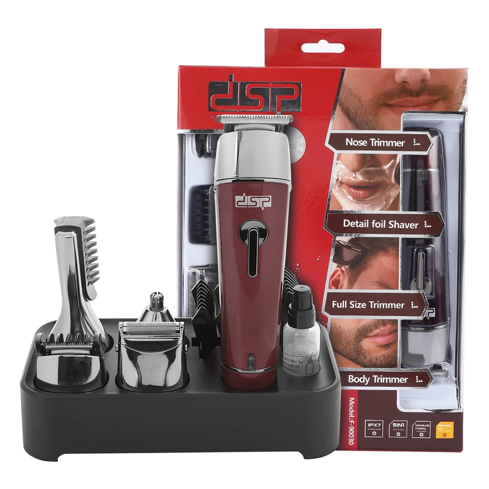 5 в 1 электробритва машинка для стрижки волос Перезаряжаемые электрическая