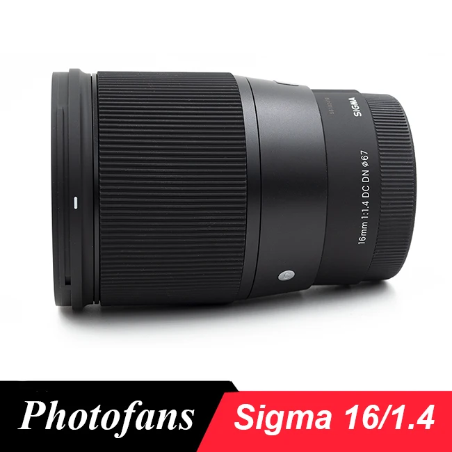 Sigma 16 мм f/1 4 DC DN современный объектив|Объективы для фотоаппаратов| |