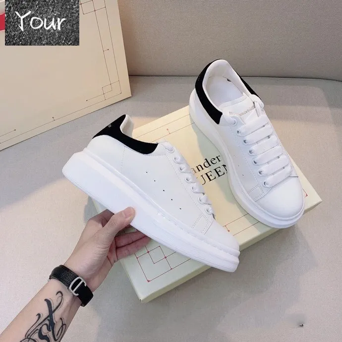 

Luxury high-quality white shoes for men and women thick-soled men sports shoes casual couple shoes
