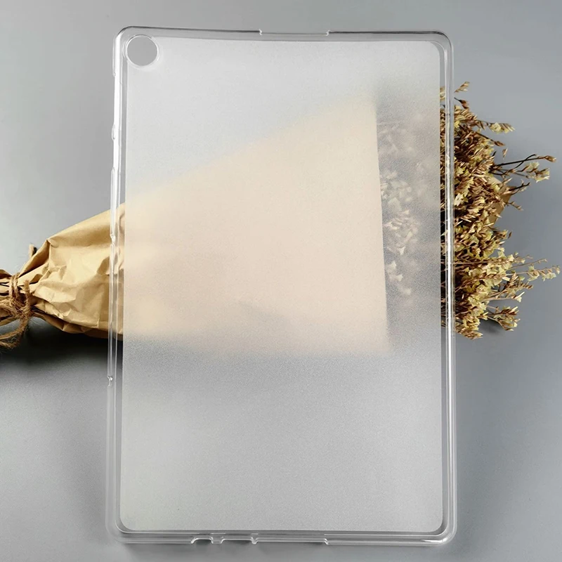 

50PCS Soft TPU Case For Huawei MatePad T10 T10S AGS3-L09 AGS3-W03 AGR-L09 AGR-W03 Clear TPU Silicone Protective Back Cover