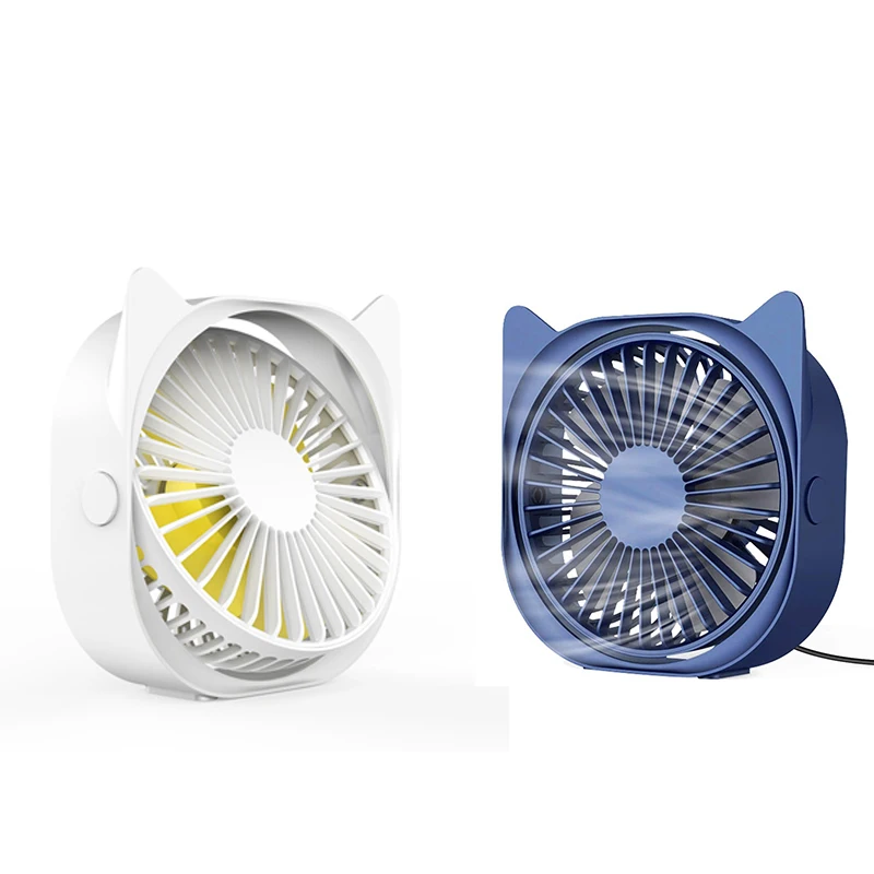 

USB Desk Fan, Mini Portable Personal Desk Table Fan 360° Rotation Fan with 3 Speeds for Home Office Outdoor Travel