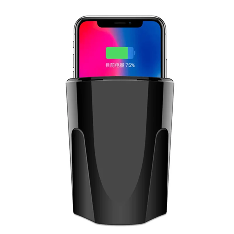 Автомобильное беспроводное зарядное устройство Подставка для зарядки с USB