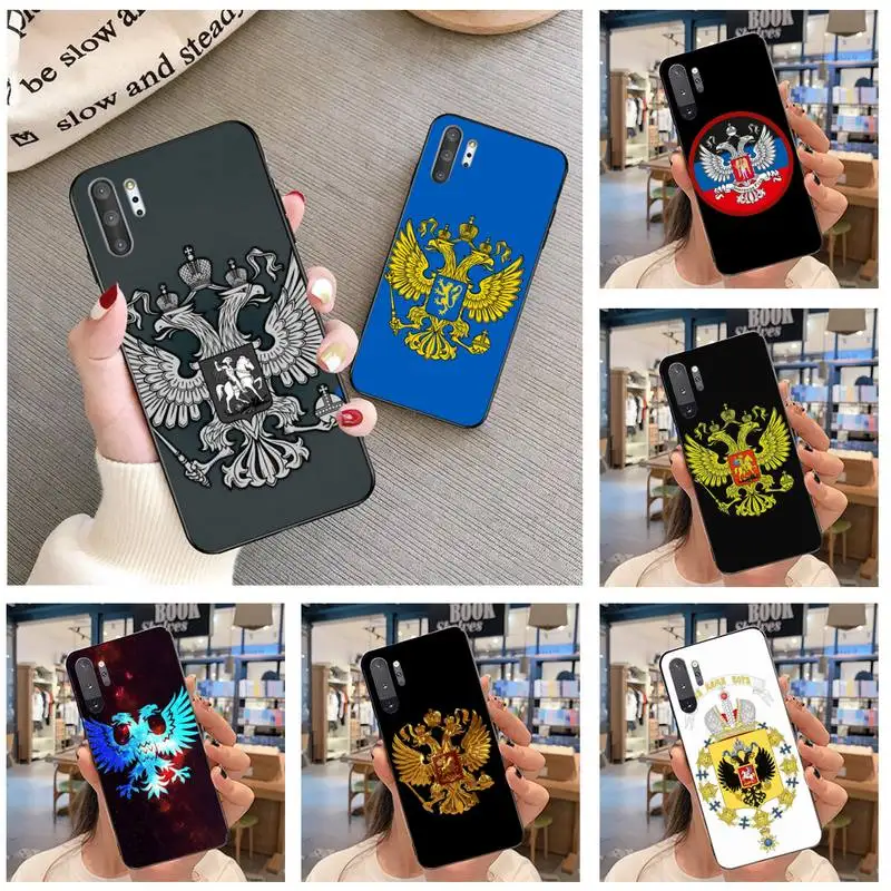 Чехол для телефона с изображением герба России сделай сам чехол Samsung Galaxy Note20 ultra 7 8