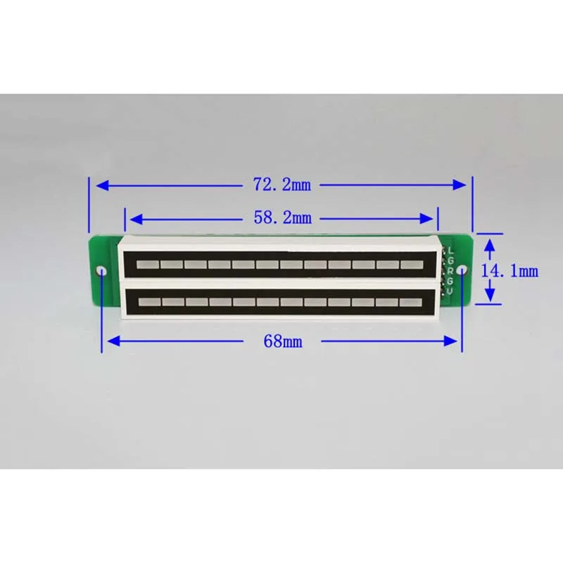 Nvarcher новая версия Mini Dual 12 индикатор уровня VU метр стерео усилитель доска