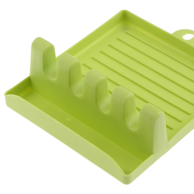 

Multifunction Kitchen Tool Spoon Rest Holder Organizer Spatula Holder Racks Kitchen Storage Mat Shelf