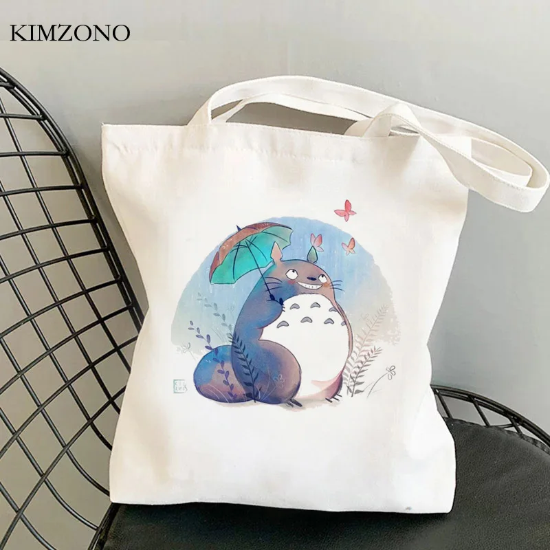

Totoro shopping bag recycle bag bolsas de tela tote shopping eco shopper bag reusable fabric cabas