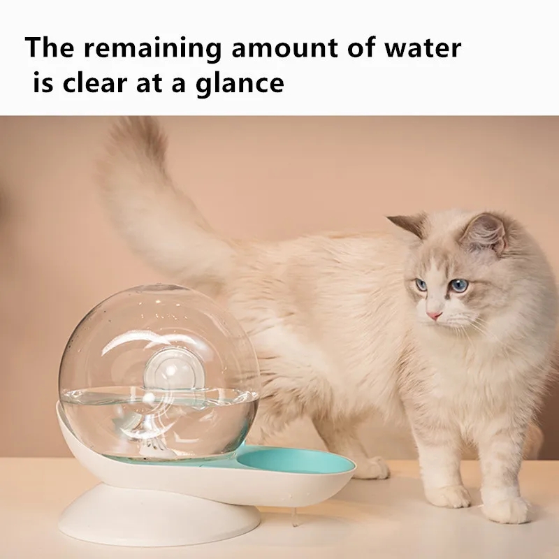 

Pets Water Dispenser Plastic No Electricity Cats and Dogs Bubble Snails Automatic Cat Water Bowl Pets Water Dispenser