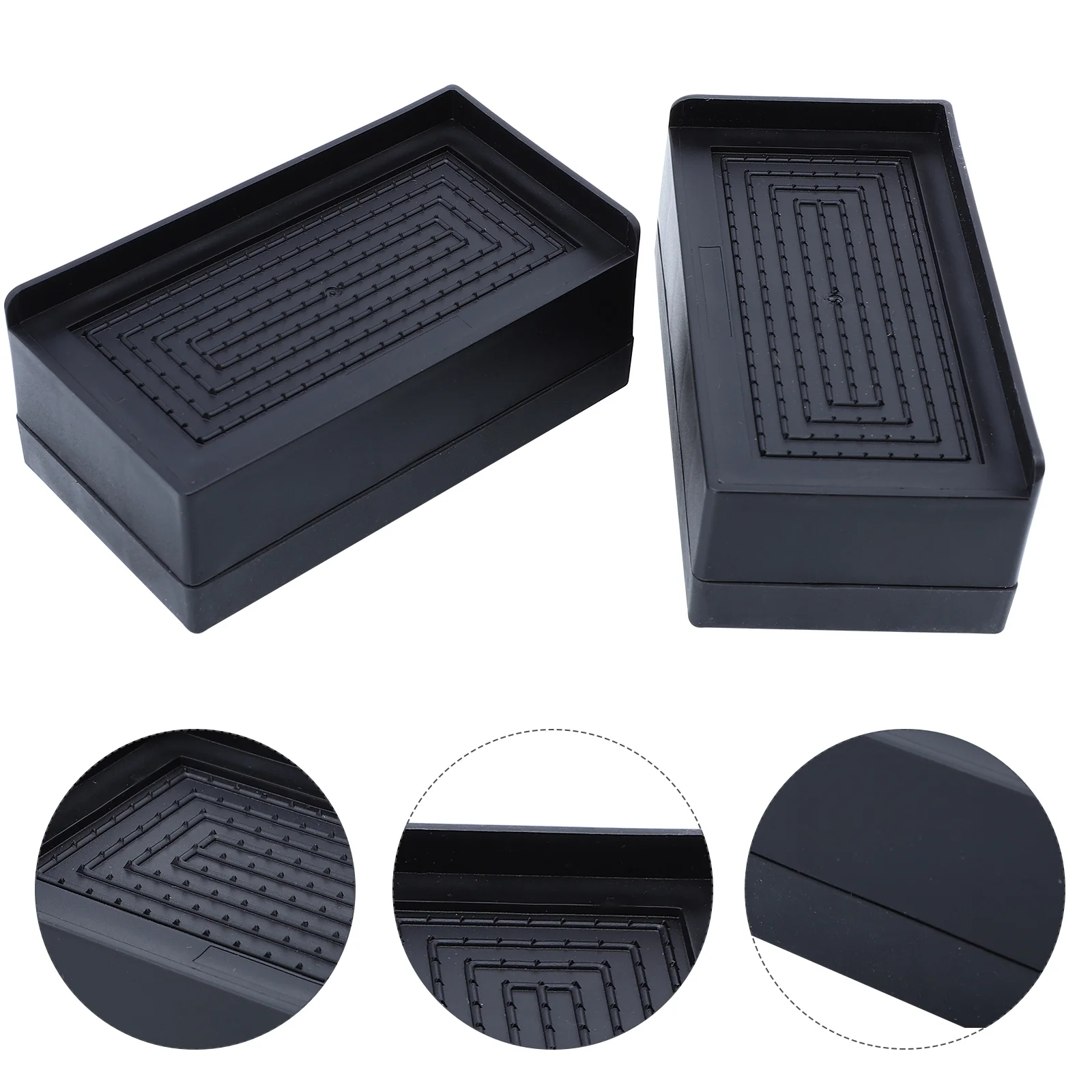 

2pcs Washer Fridge Anti-slip Pads Reinforcement Foot Anti-skid Mats for Home