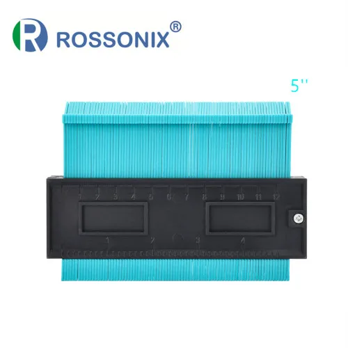 5 inch Green Rossonix 2 шт. форма контурный Калибр Дубликатор 5 дюймов 10 дюймов пластиковый профиль копировальный Калибр деревянная маркировка обмотки труб плиточный ламинат - Цвет: 5 inch Green