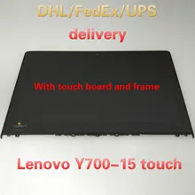 5D10K37618 Original New Full Lenovo Ideapad Y700-15ISK (80NW0004US) FHD 15.6 LCD  LED Touch Screen Digitizer Assembly Bezel