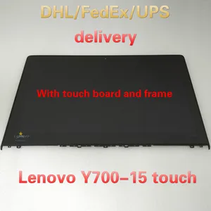 5d10k37618 original new full lenovo ideapad y700 15isk 80nw0004us fhd 15 6 lcd led touch screen digitizer assembly bezel free global shipping