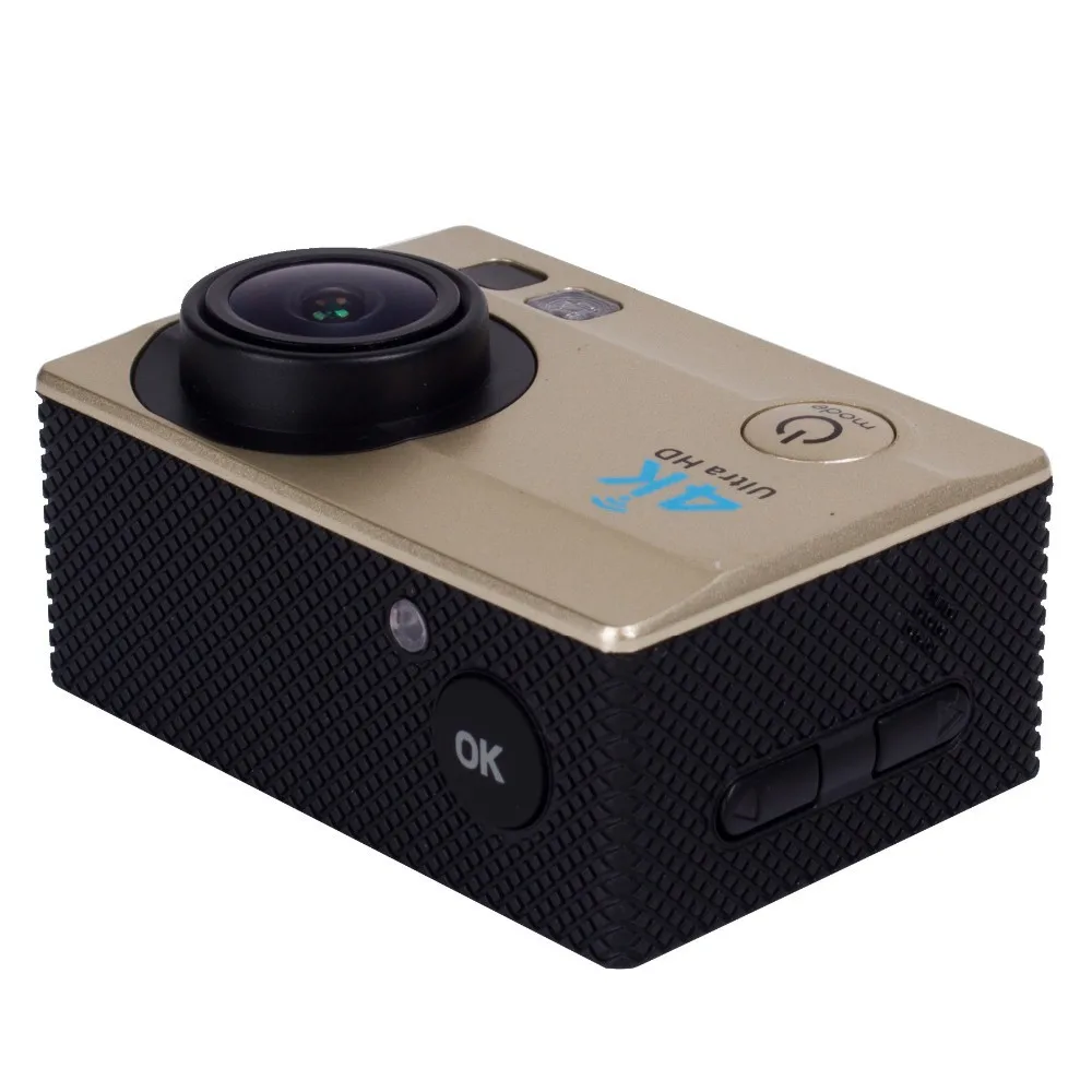 Экшн-камера Ultra HD 4 K/30fps WiFi 2," 170D подводный водонепроницаемый шлем видео запись камера s Спортивная камера