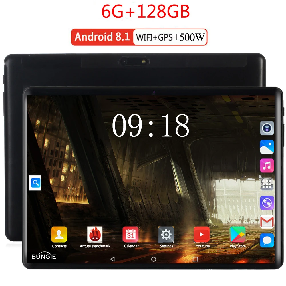 2020 Новые 10 1 дюймов планшетный ПК с системой андроида и 8 0 Octa core Оперативная память