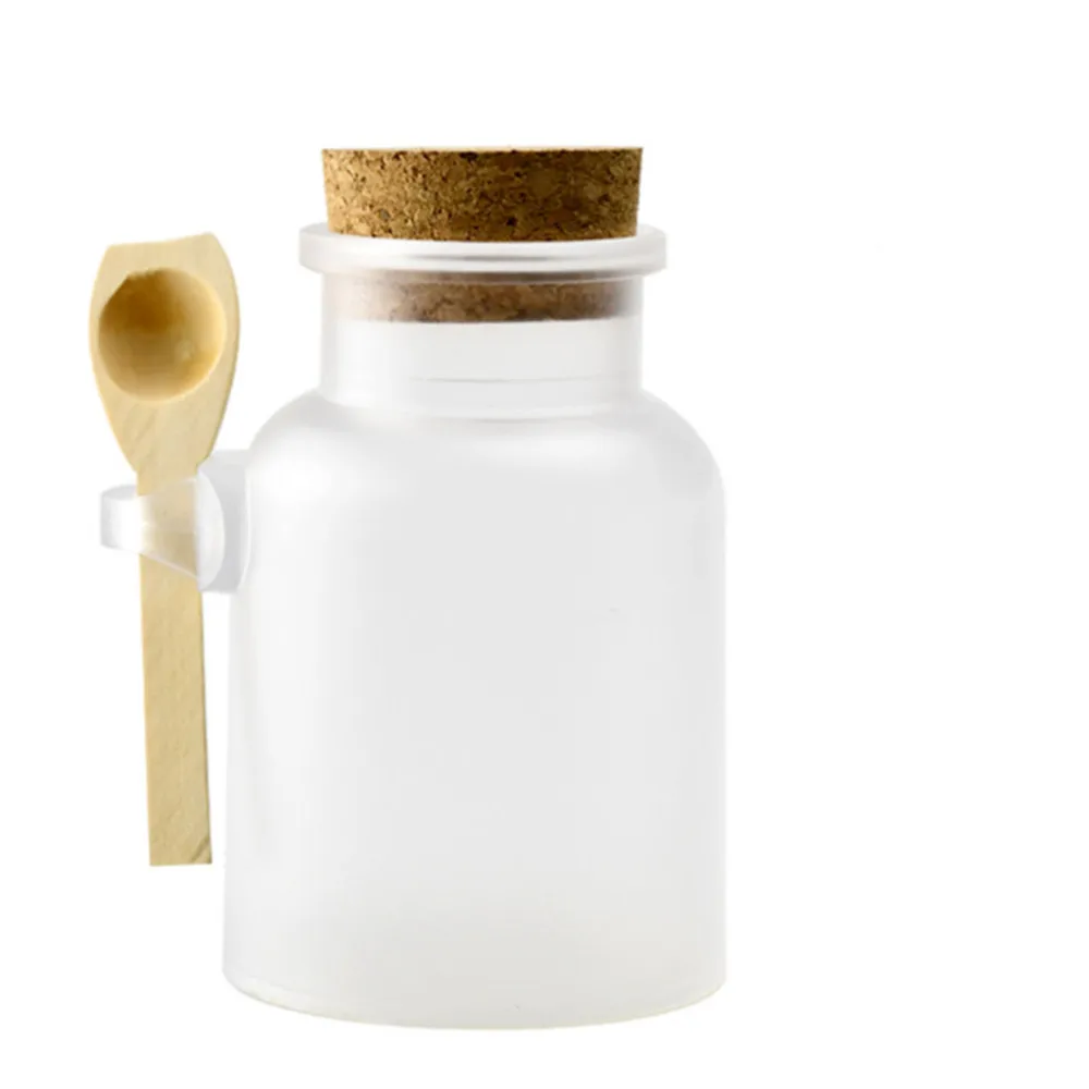 1 шт. 100/200/300ml прозрачный Соль для ванной бутылка Высокое качество ABS бутылки