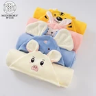 Curbblanбанное полотенце с капюшоном, детский халат, супер мягкое банное полотенце, теплый пеленка для сна, приятный для кожи банный халат для мальчиков и девочек, в наличии