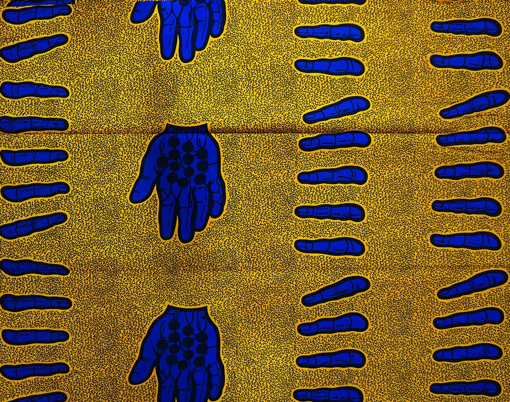 

2021 Guaranteed High Quality Cotton Wax Tissue African Ankara Wax Print Fabric Veritable Real Wax Batik For Party Dress