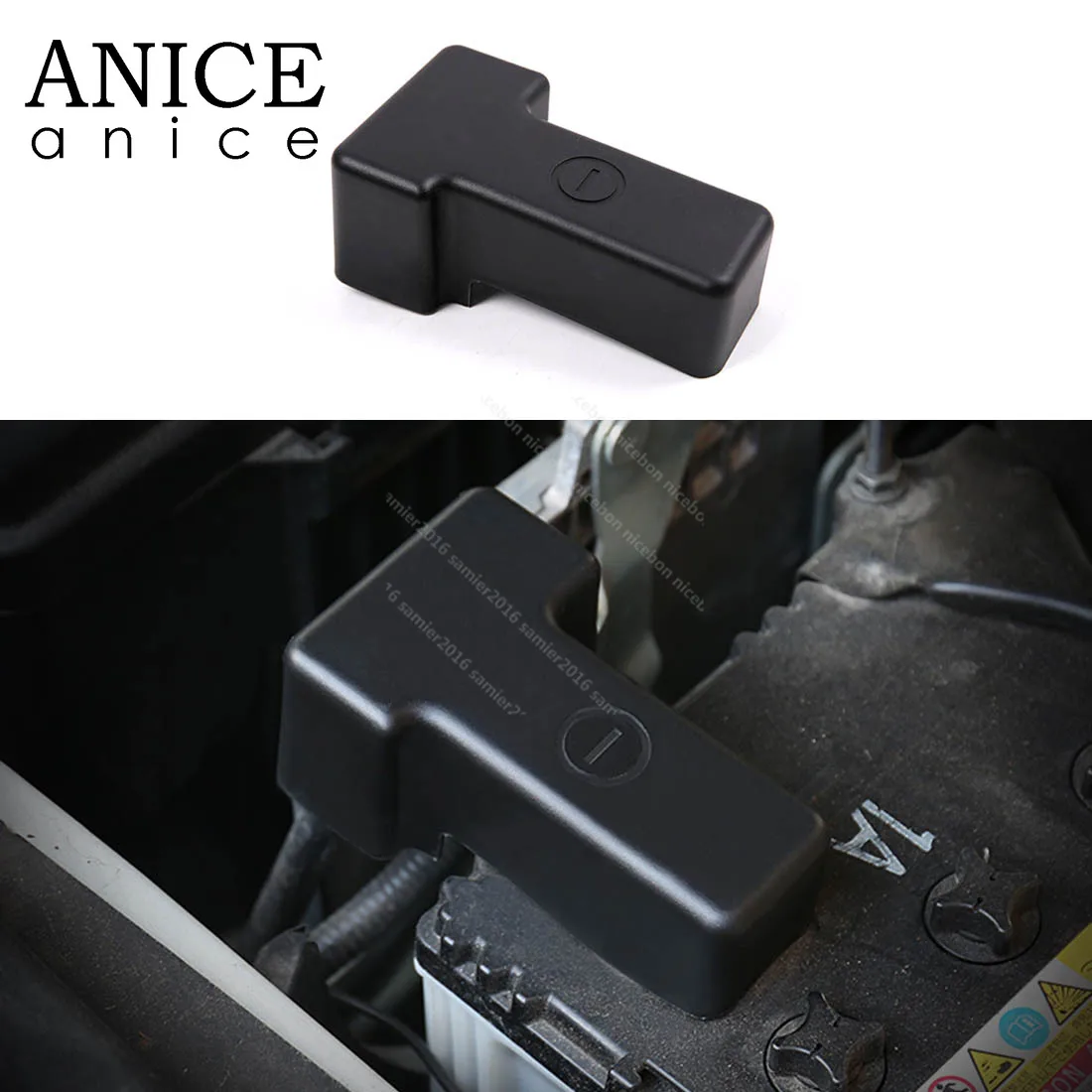 Противопылезащитная Крышка для автомобильного аккумулятора подходит Nissan