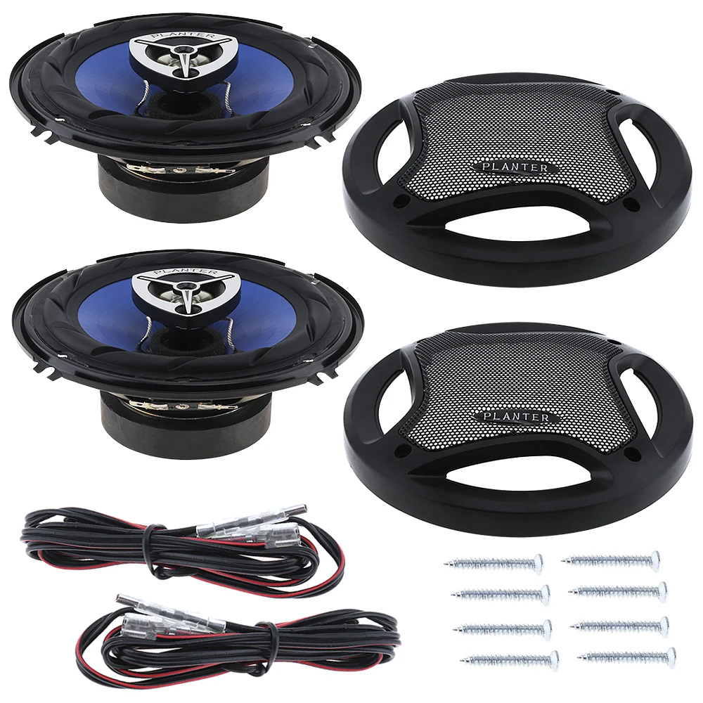 2 шт 6,5 дюймов 500 Вт автомобильный HiFi коаксиальный динамик для двери автомобиля Авто Аудио Стерео полный диапазон частоты динамик s для автомобиля