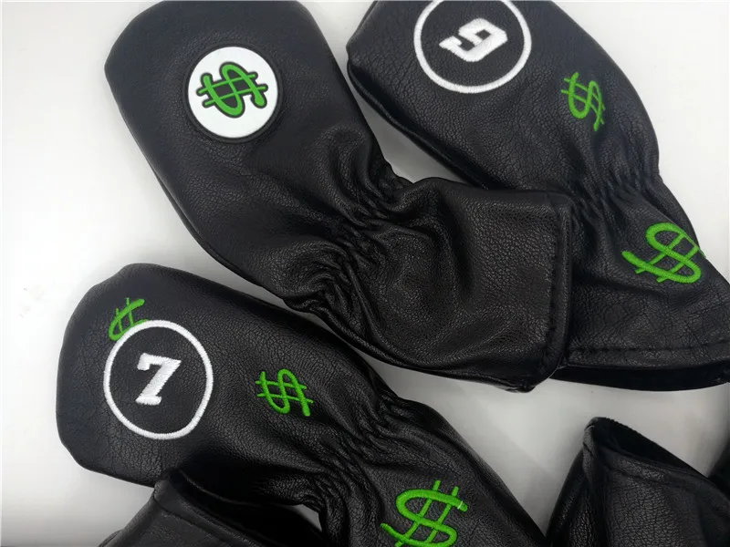 9 шт./лот наличные деньги доллары США Чехлы для гольфа из мягкого полиуретана