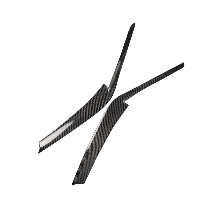 

for 2018-2019 Toyota Camry Carbon Fiber Print Headlight Eyelid EyeBrows Covers