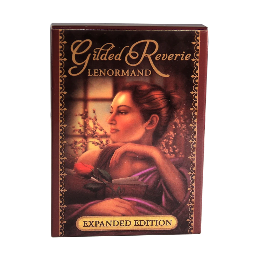 

Gilded Reverie Lenormand Card Deck Divination Fortune Telling Tarot Card Game