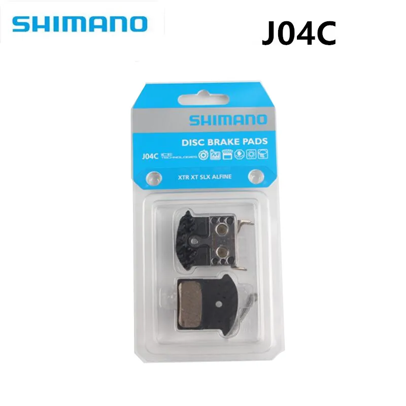 Shimano J04C J02A G02A охлаждающие ласты Металлические тормозные колодки совместимы с тормозными M9000/M9020/M987/M985/M8000/M785/M7000/M675/M6000 - Цвет: J04C