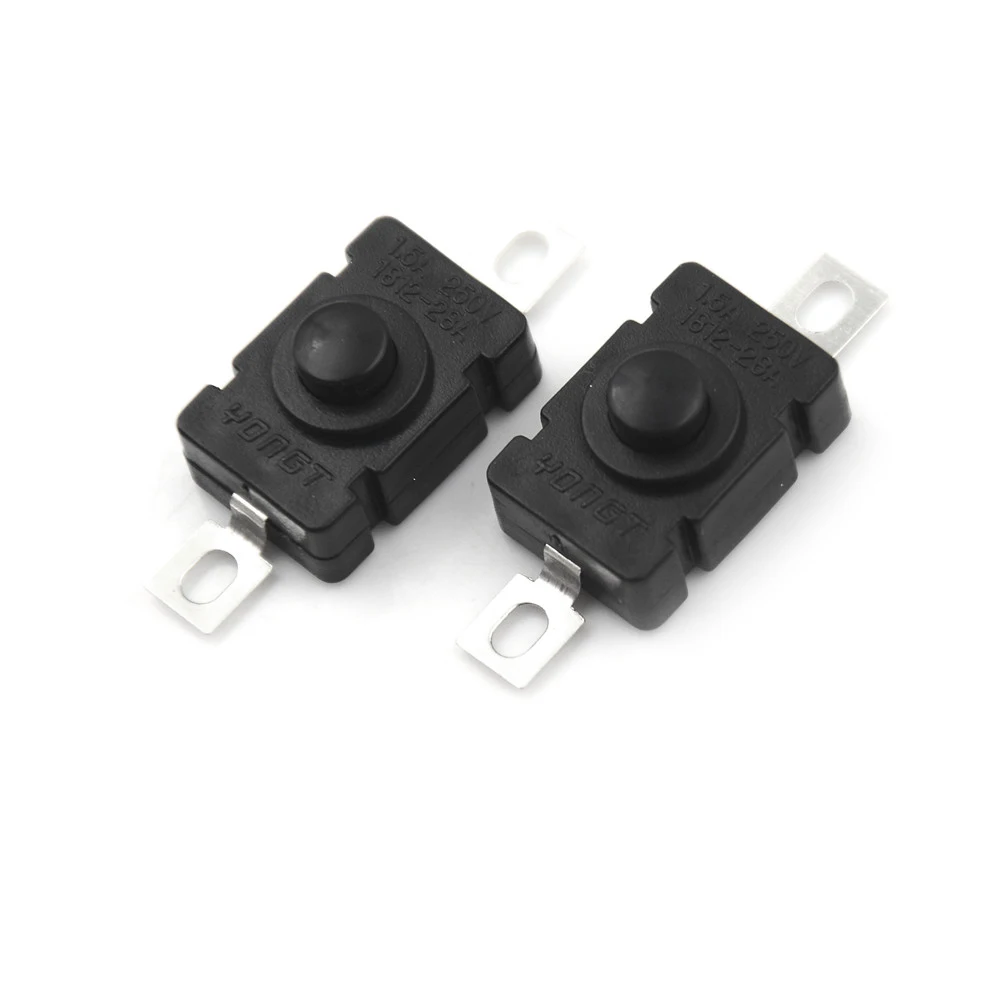 10 шт. 1.5A250V переключатели для фонарика самоблокирующиеся SMD Тип 18x12 мм кнопочные |