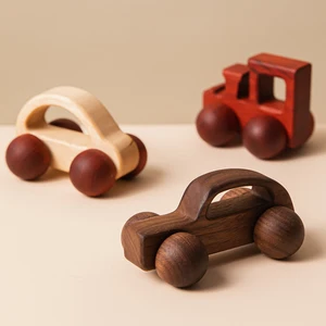 Baby Wooden Toys Beech Wood Car Blocks Cartoon Van Educational
Montessori Toys Children Baby Teething Newborn Birthday Gift