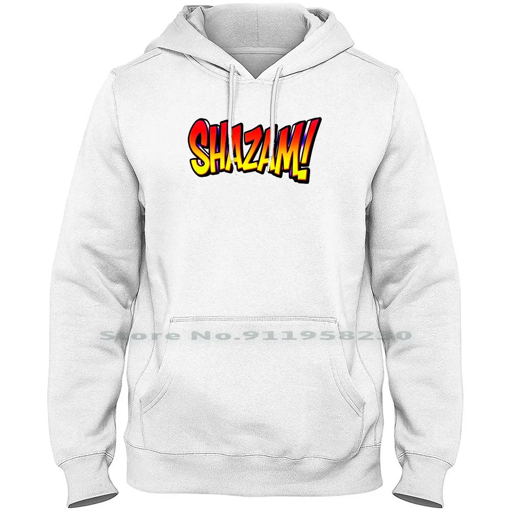 

Shazam Dual Men Women Hoodie Pullover Sweater 6XL Big Size Cotton Movie Comic New Hot Am Zombie Movie