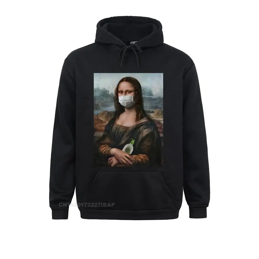 

Mona Lisa Mask Parody Aesthetic Hoodie Vintage MICHELANGELO Art Funny Hoodie For Men 2021 Popular Harajuku Hoodies 100 Cotton