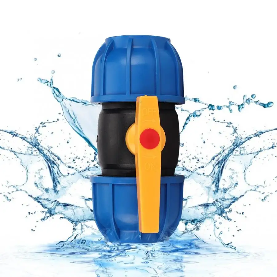 63 мм PE труба коннектор шаровой клапан PPR PVC соединитель водопроводной трубы