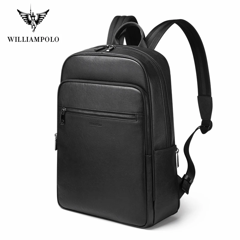 Рюкзак мужской кожаный для путешествий водонепроницаемый | Багаж и сумки