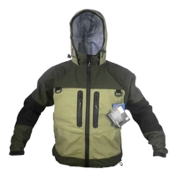 eluanshi waterproof breathable fly fishing clothes wader jacket wading clothing apparel