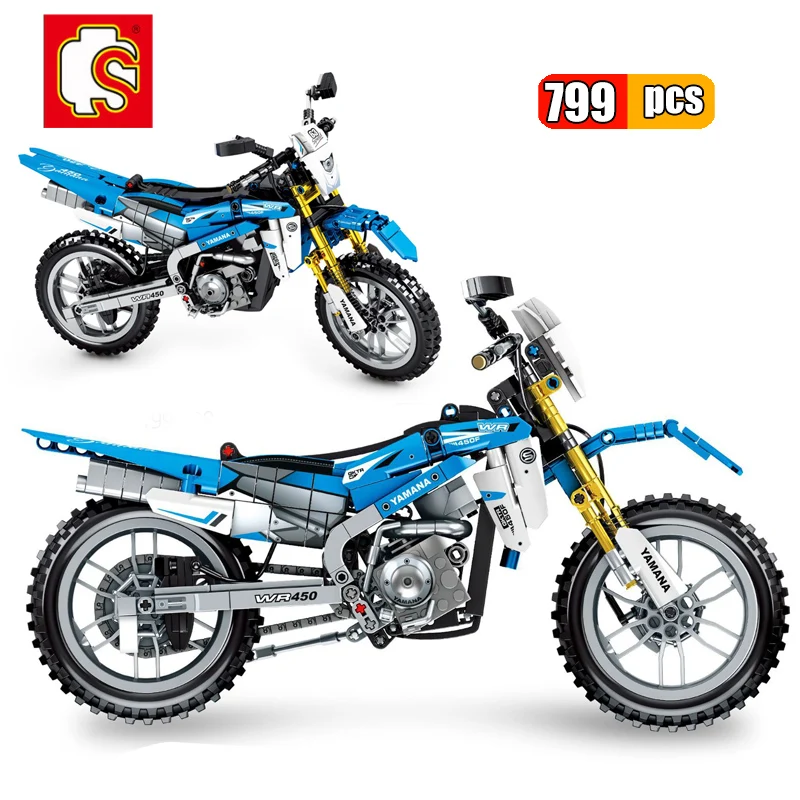 

799 шт., Детский конструктор «супер кросс»