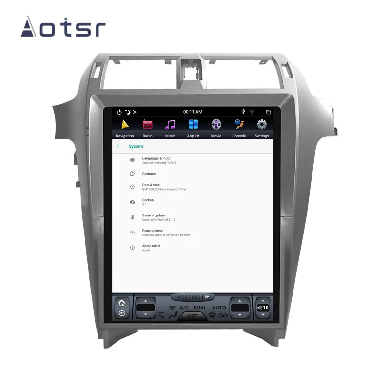 Tesla styel Android 8 Автомобильный dvd-плеер gps навигация для Lexus GX400 Lexus GX460 2010- Авто радио мультимедиа палер головное устройство