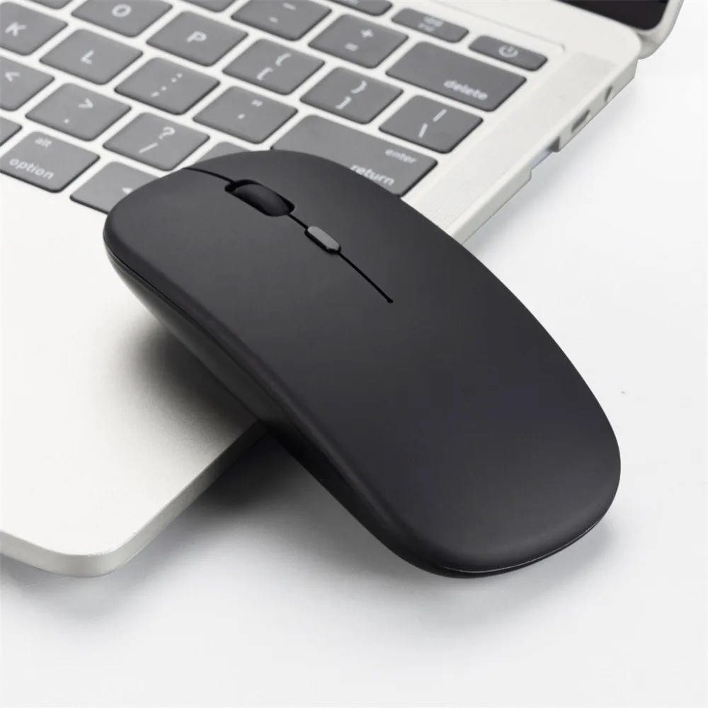 Беспроводная мышь 2,4 ГГц оптическая USB игровая мышь мини Бесшумная 1600 dpi перезаряжаемая Бесшумная мышь для ПК ноутбука Новинка