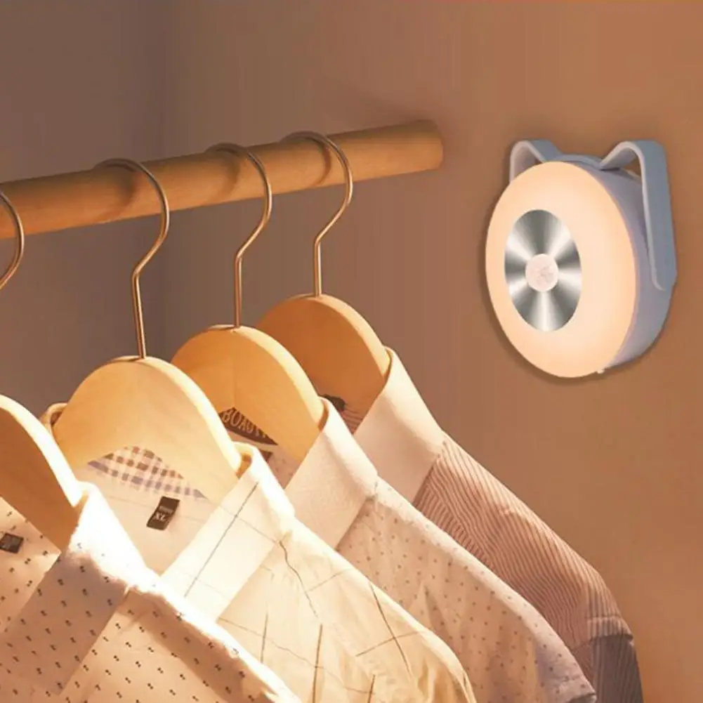 Usb зарядка инфракрасный индукционный светильник с кошачьими ушками для