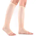 Унисекс, нейлоновые Компрессионные носки с градуированным распределением, чулки для облегчения боли в ногах