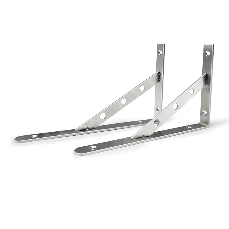 Треугольный угловой кронштейн тяжелая опора настенный для настольной полки |
