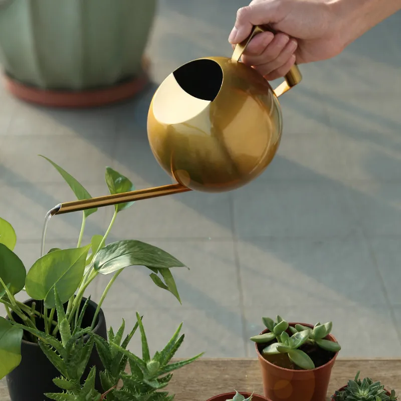 Горшок для полива растений в горшке из нержавеющей стали|Канистры воды| |