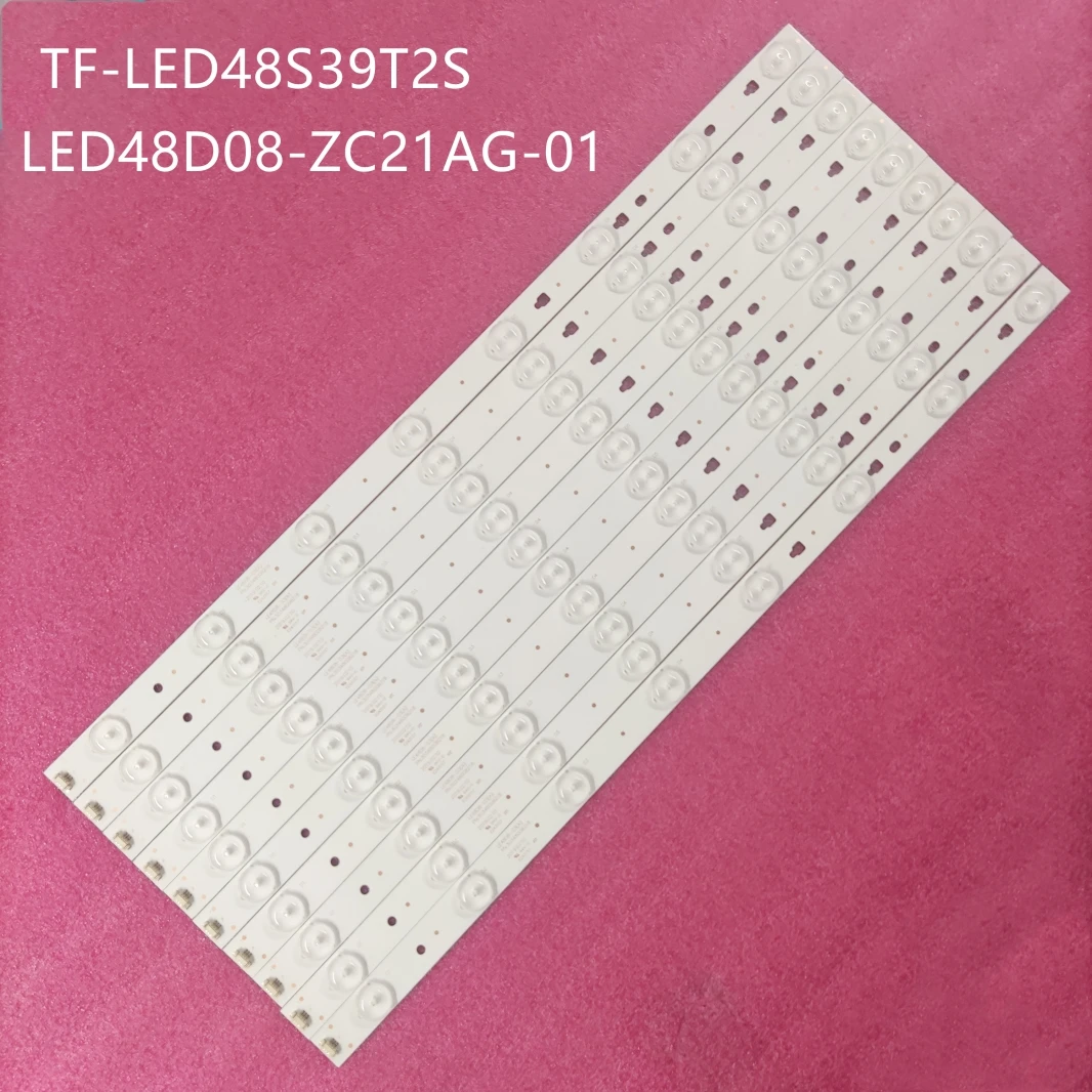 Светодиодный Подсветка полоса 8 лампа для Haier 48 &quotТВ LE48M600F HITACHI 48C6 LS48H310G LE48G520N LE48D8