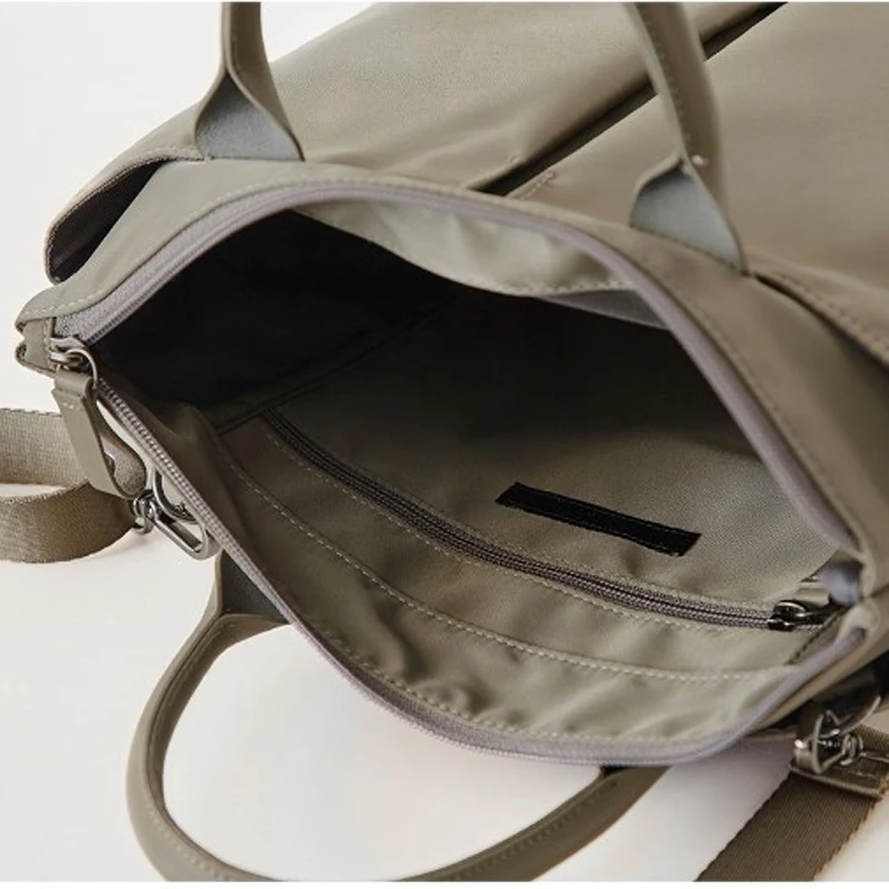 Простые вместительные дамские мессенджеры однотонные сумочки-тоуты женские