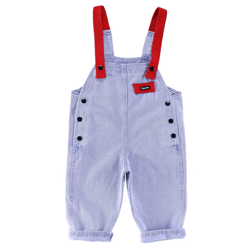 Комбинезоны для девочек-подростков комбинезон сезон лето-весна-осень джинсовые