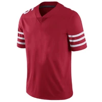 new mens american football jersey worn by sports fans san francisco jerseys javon kinlaw raheem mostert marquise goodwin shirts
