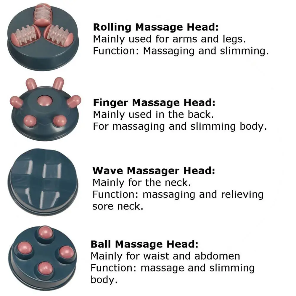 

Electric Vibration Body Slimming Massager Back Shoulder Neck Arm Leg Foot Pain Relief Relax Massage Roller For Weightloss
