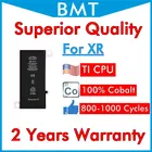 BMT 5 шт. Высококачественная батарея для телефона XR 2942mAh 100% кобальтовый элемент + технология ILC ----- (не будет показывать 100% здоровье)